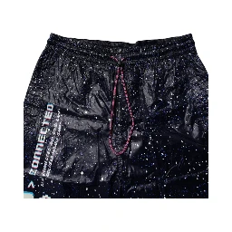 Dark Blue DG Game Print Cotton Jogger Pants