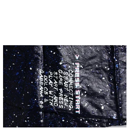 Dark Blue DG Game Print Cotton Jogger Pants