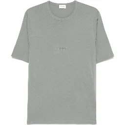 Logo-embroidered T-shirt
