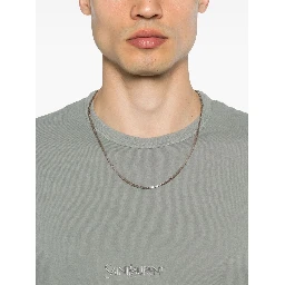 Logo-embroidered T-shirt