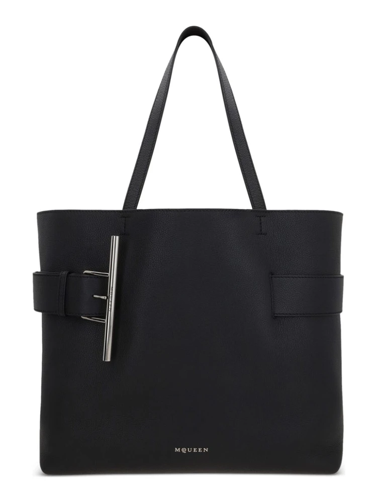 T-Bar Leather Tote Bag.