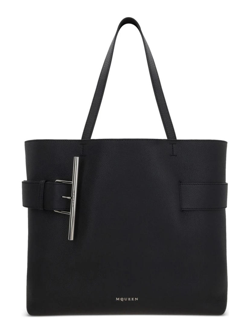 T-Bar Leather Tote Bag.