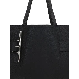 T-Bar Leather Tote Bag.