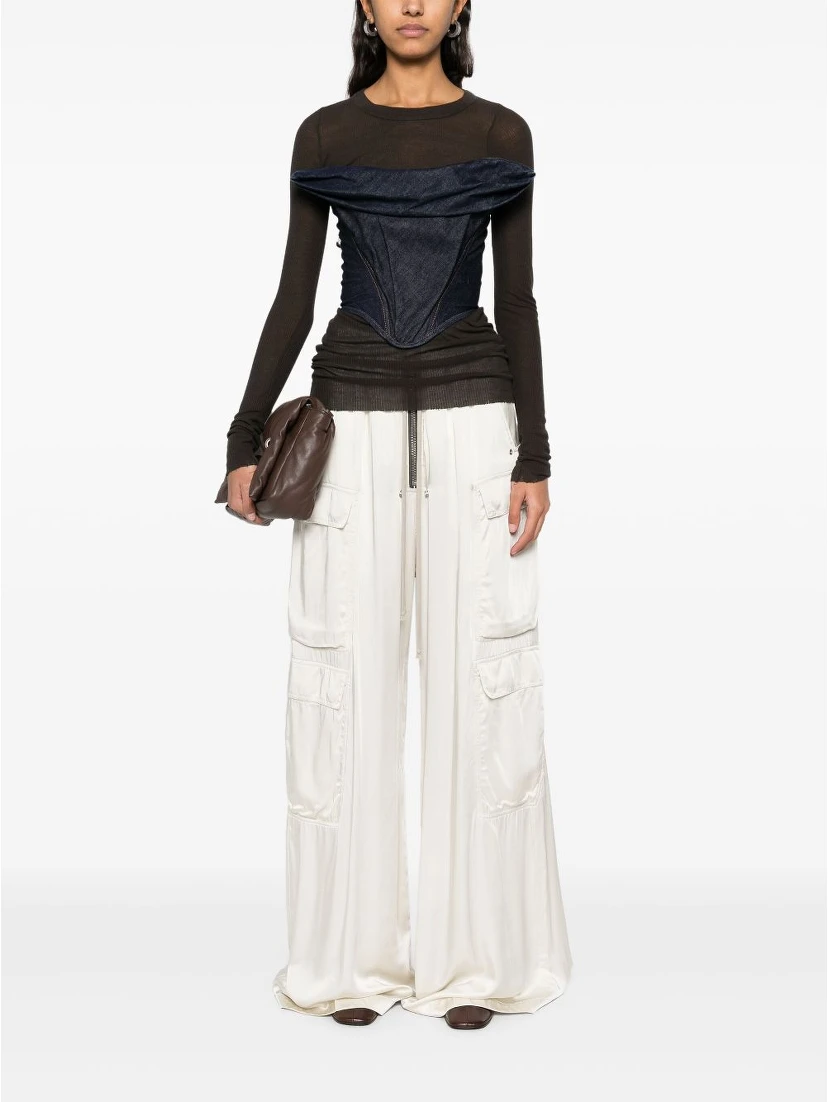 Pre-owned Cargobelas Pants 'dinge' | Grey | Men's Size 52 In Gray