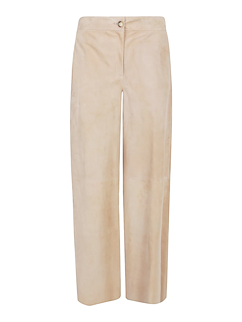 80 suede trousers
