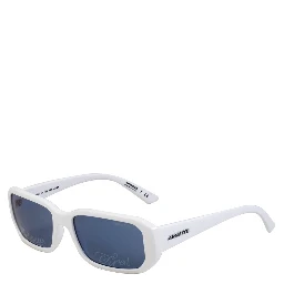 White Resin Sunglasses