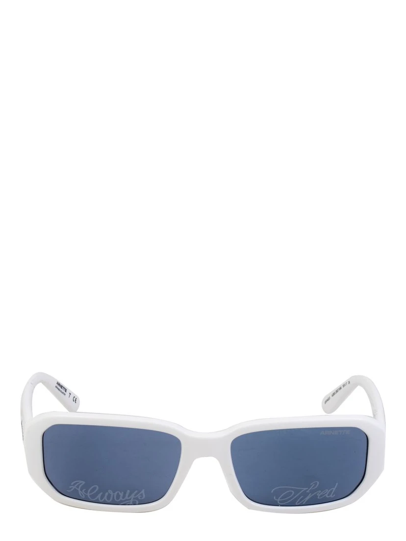White Resin Sunglasses