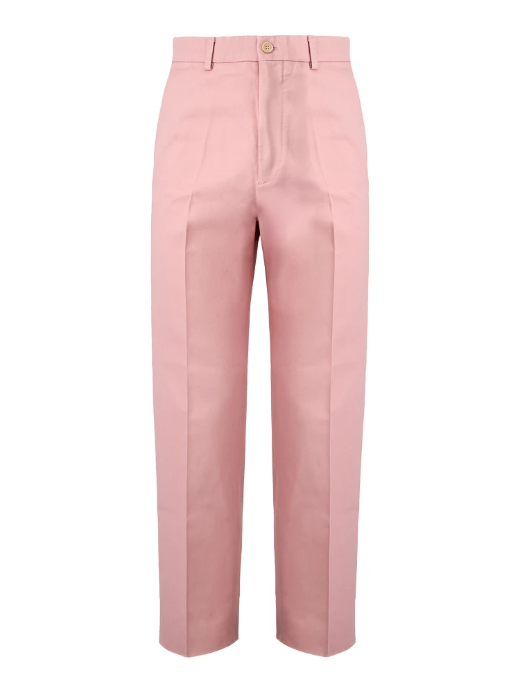 Light Pink Cotton Pants