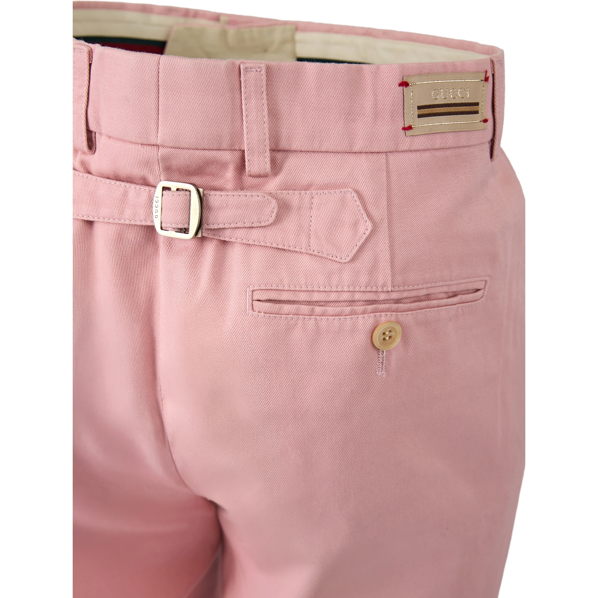 Light Pink Cotton Pants