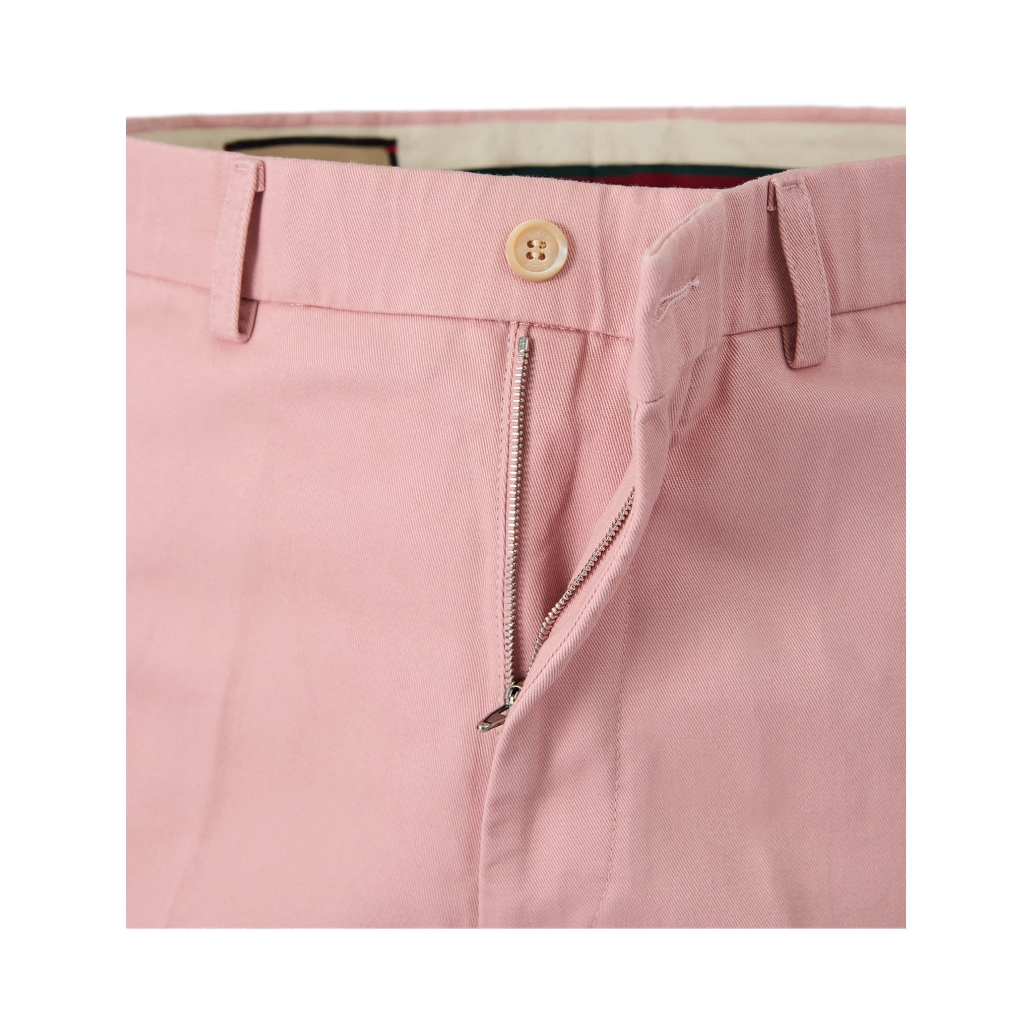Light Pink Cotton Pants
