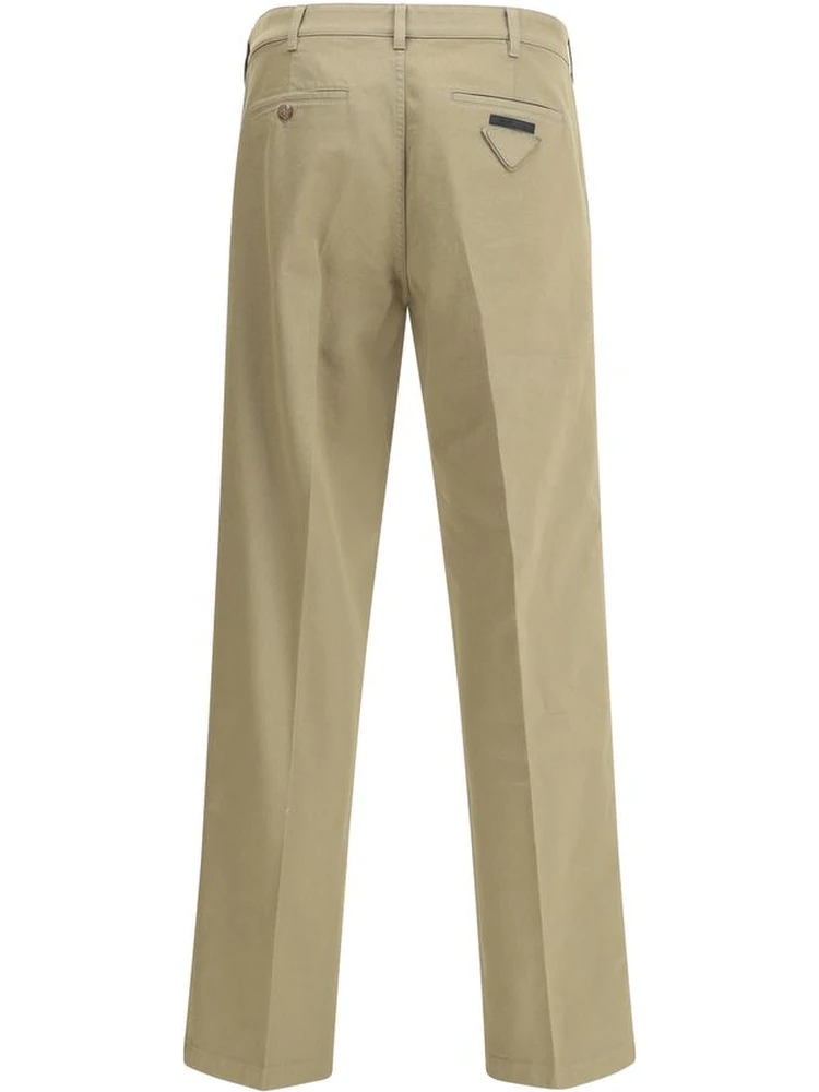 Beige Cotton Chino Pants alternative