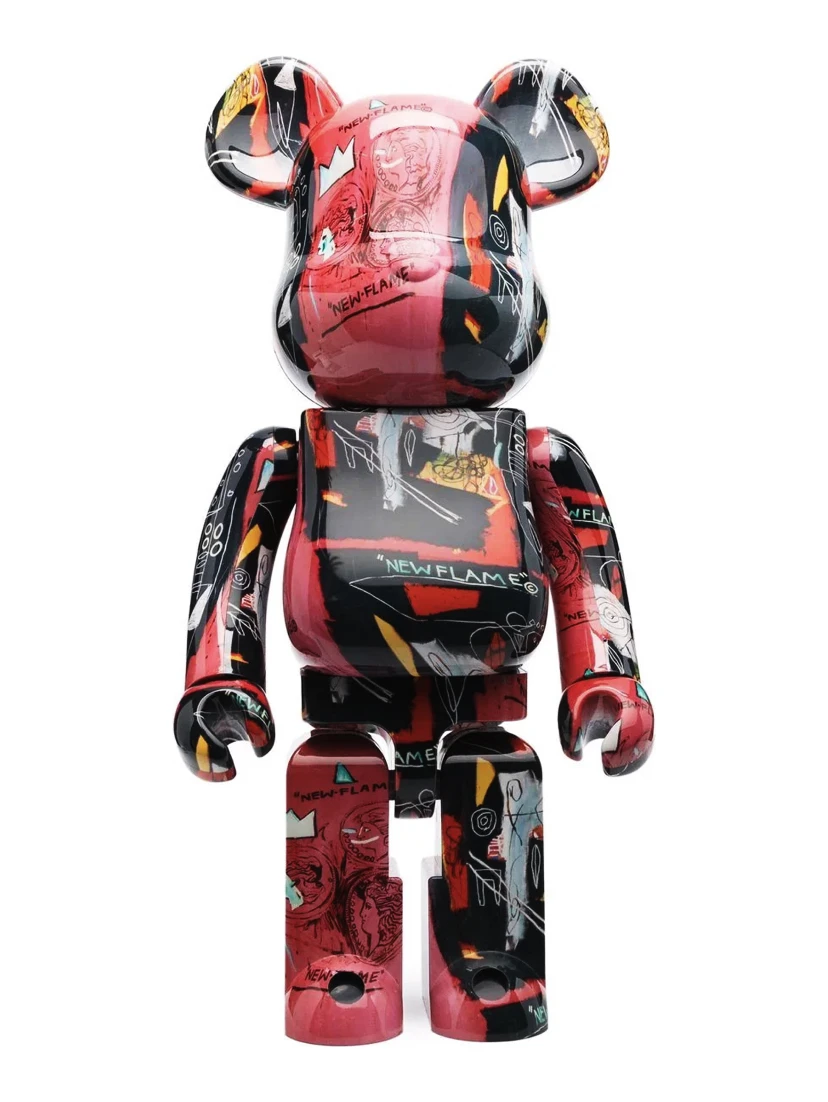 "Be@rbrick Andy Warhol x J.M Basquiat" 1000%  toy
