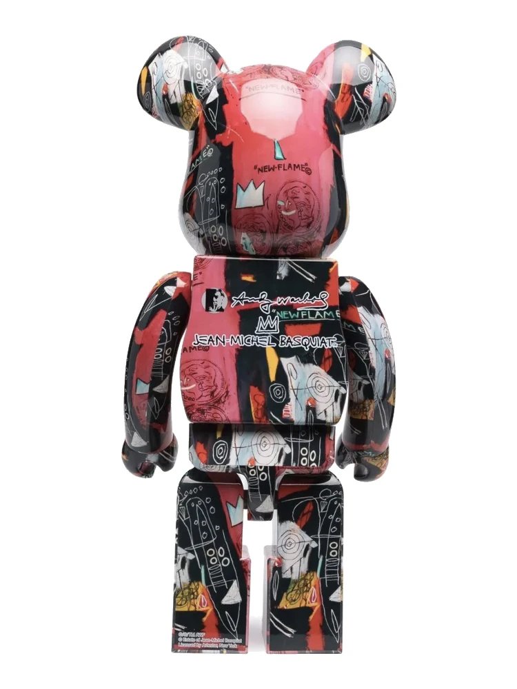 "Be@rbrick Andy Warhol x J.M Basquiat" 1000%  toy alternative