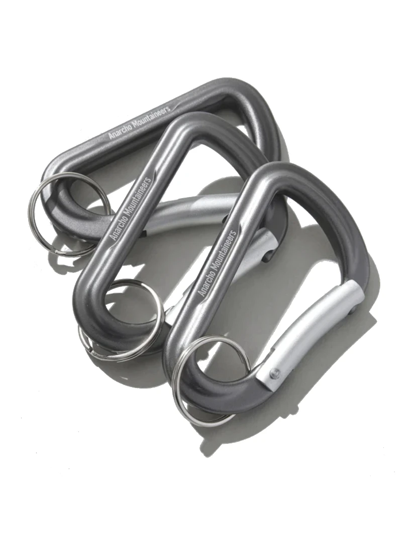 Carabiners with engraved logo