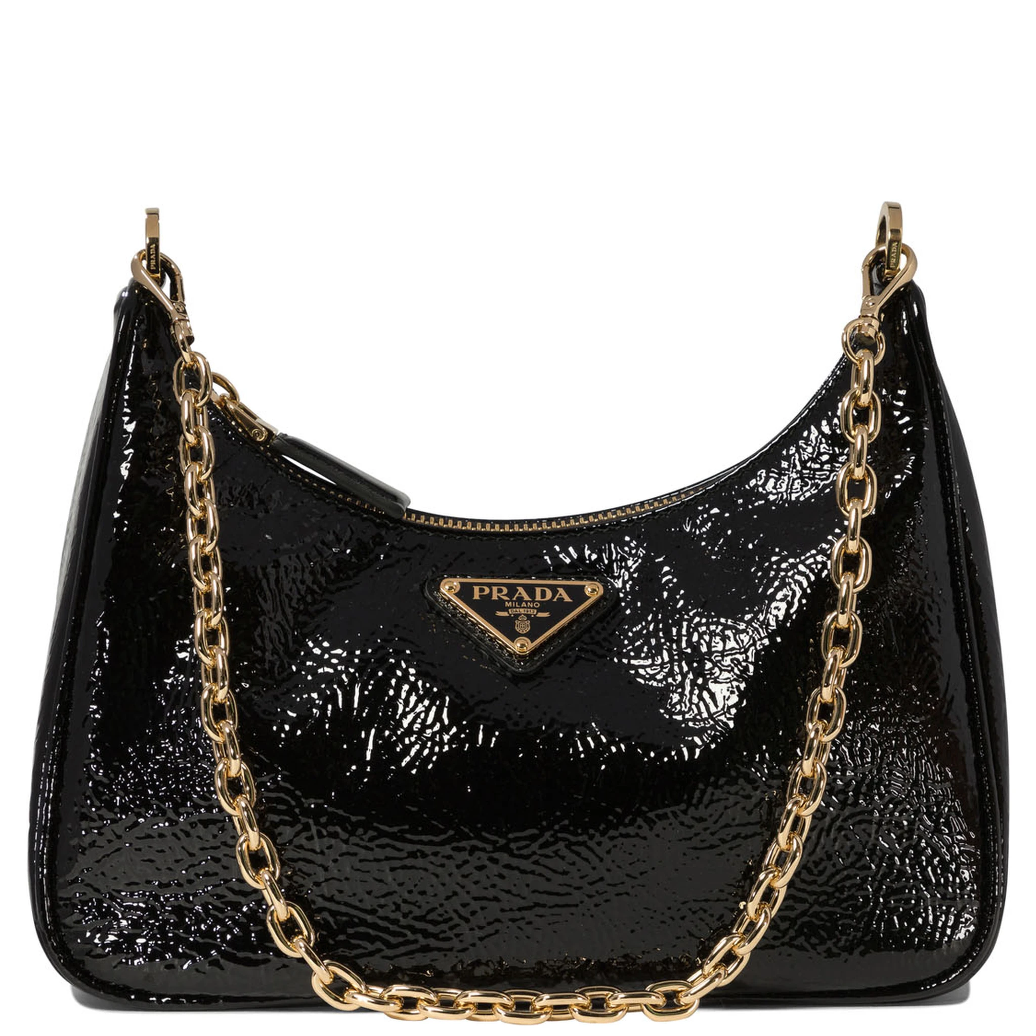 Re-Nylon sequinned mini bag