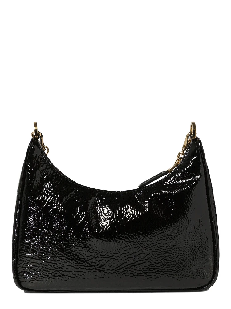 Re-Nylon sequinned mini bag alternative