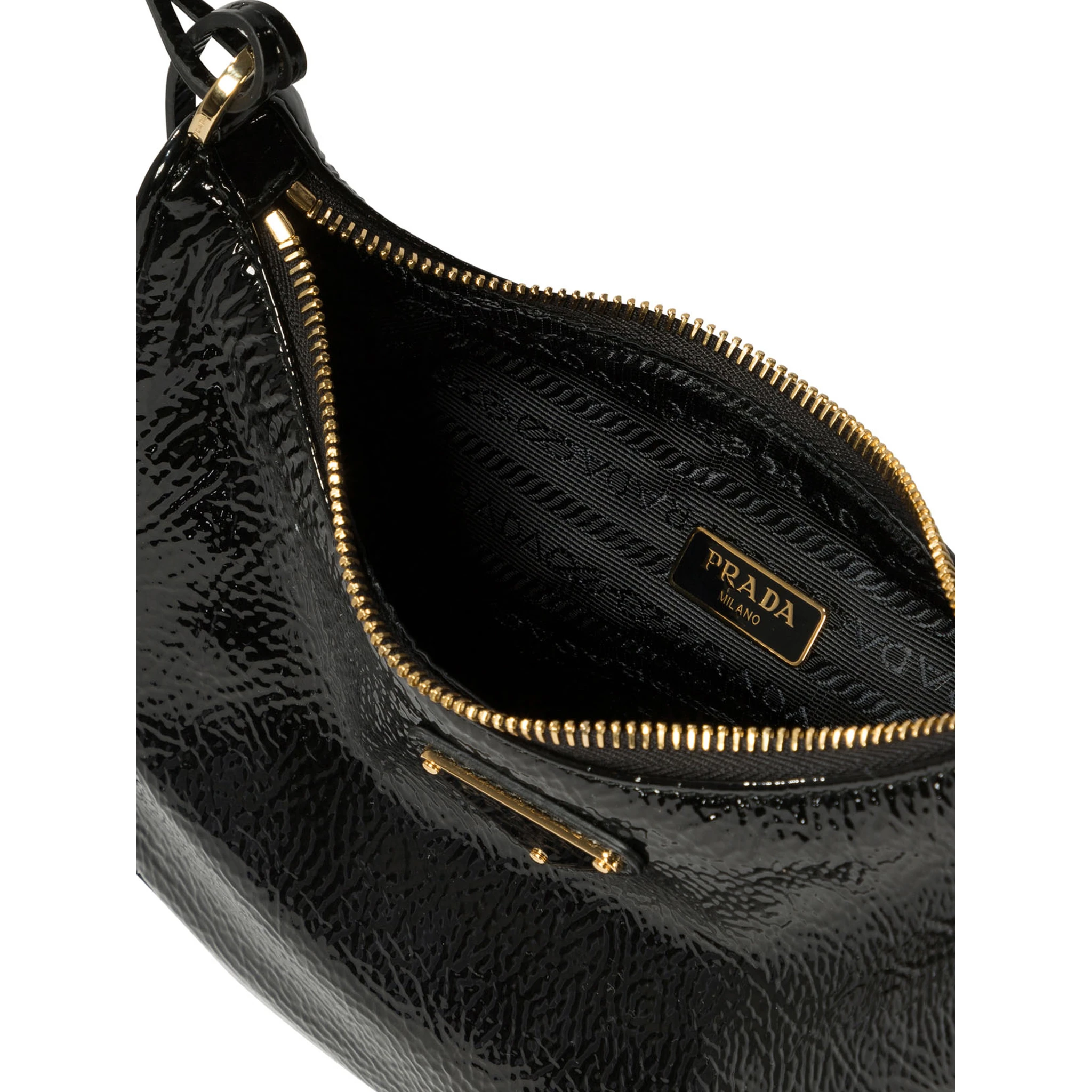 Re-Nylon sequinned mini bag