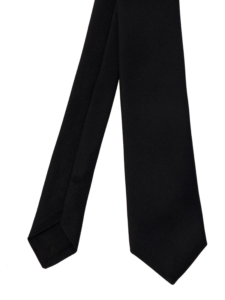 Skinny Evening Black Tie in Silk Grosgrain Man Saint Laurent alternative