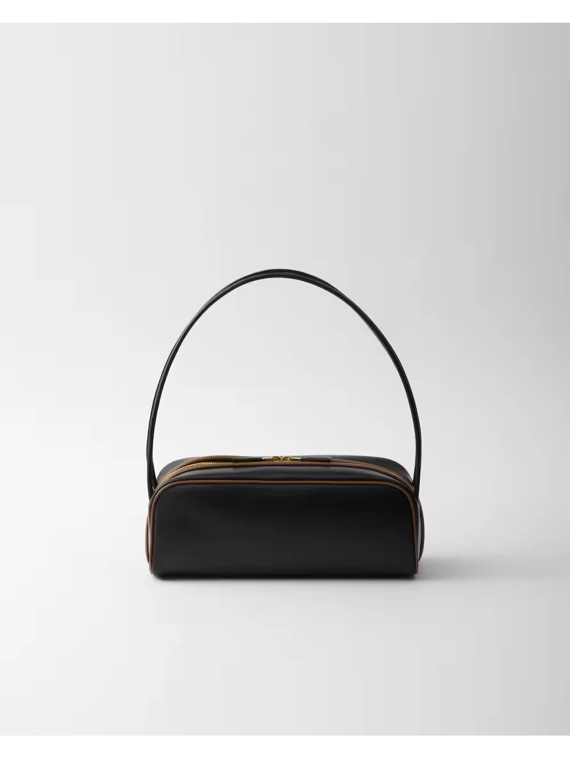 Swing leather shoulder bag