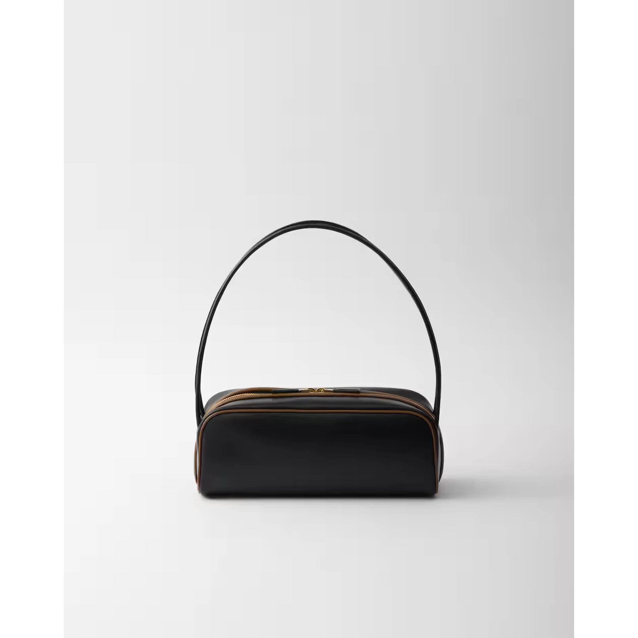 Swing leather shoulder bag