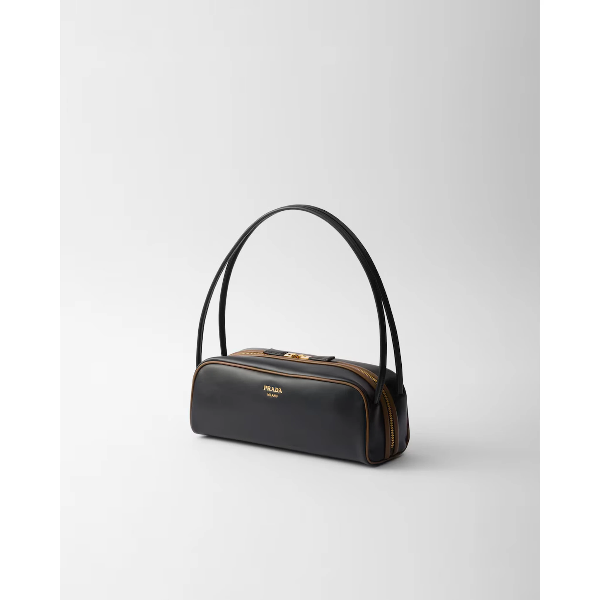 Swing leather shoulder bag