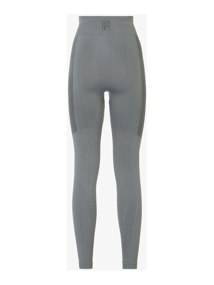 Grey Tech Fabric Leggings In Gray alternative