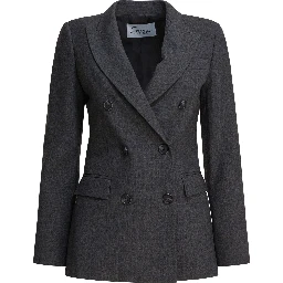 Double breasted blazer jacket