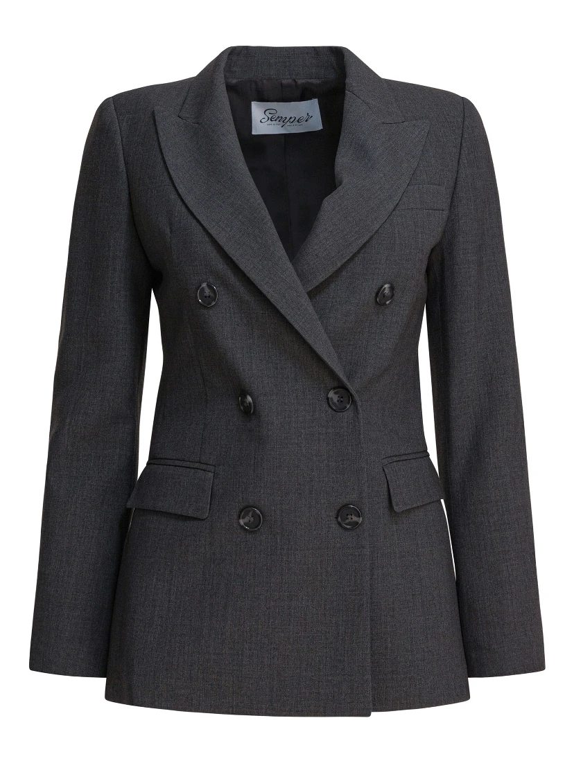 Double breasted blazer jacket