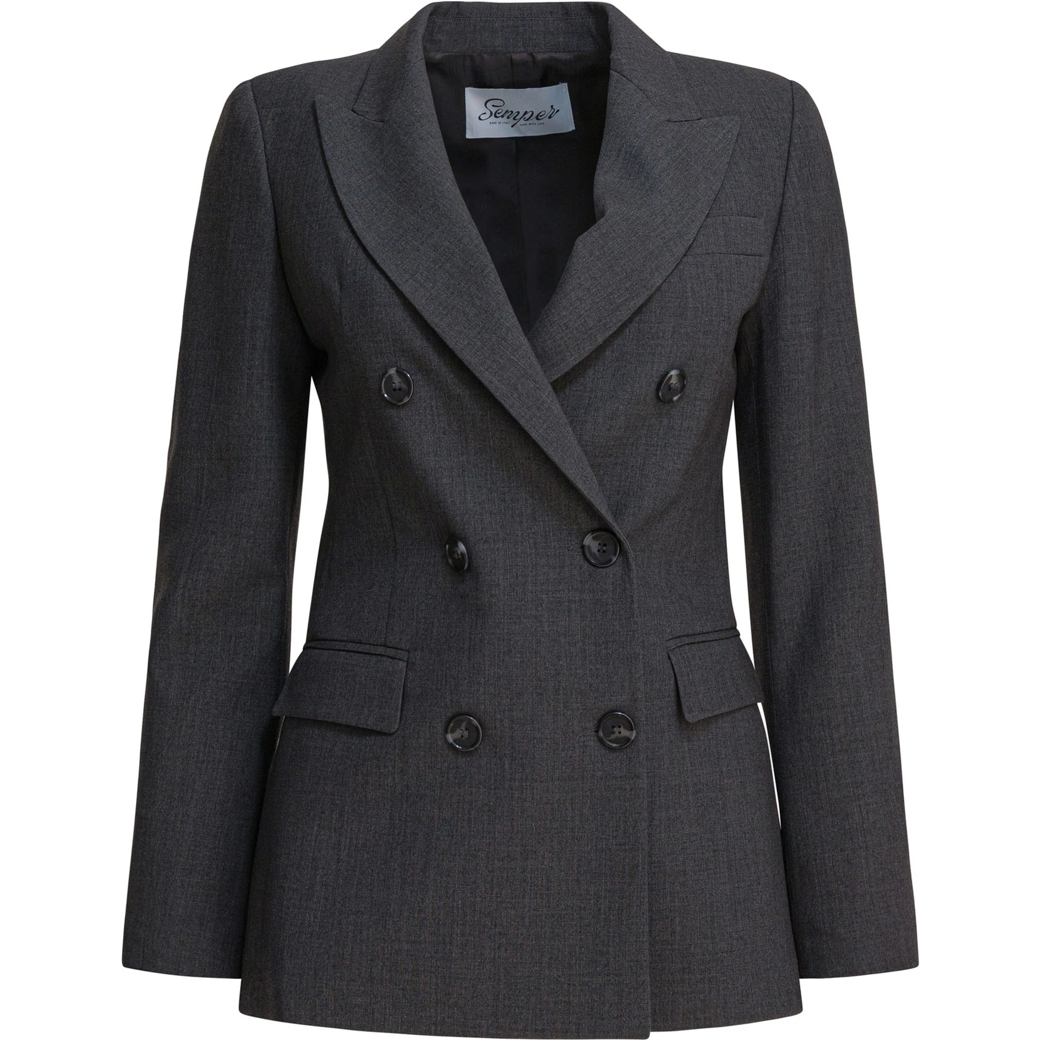 Double breasted blazer jacket