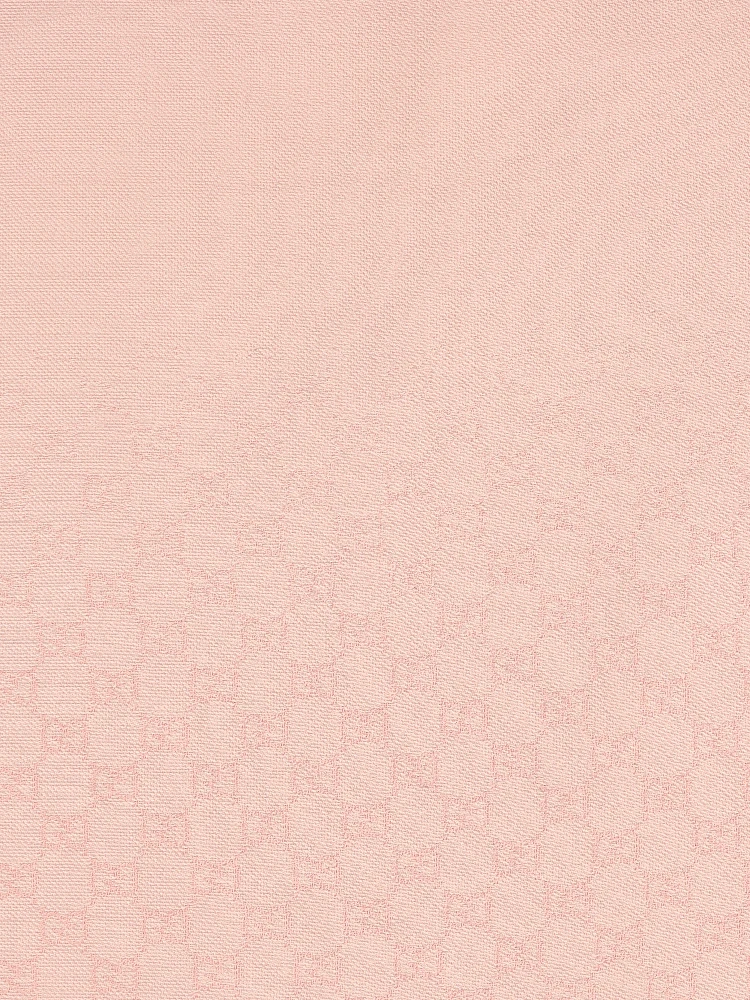 Monogram fringed scarf alternative