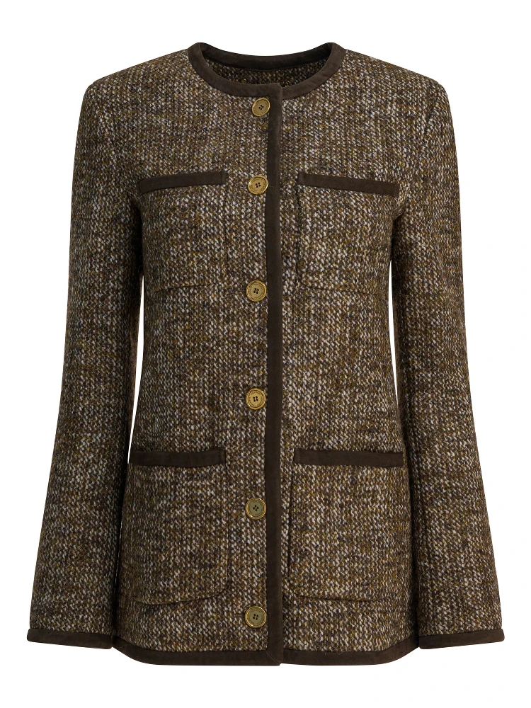 Blend wool jacket