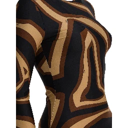 Midi dress with Labirinto print