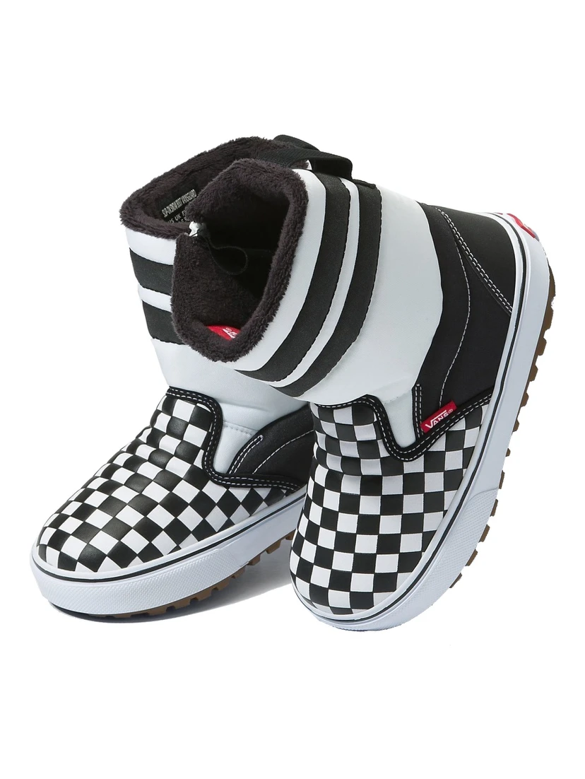 "CHECKBOARD" SNOW BOOTS