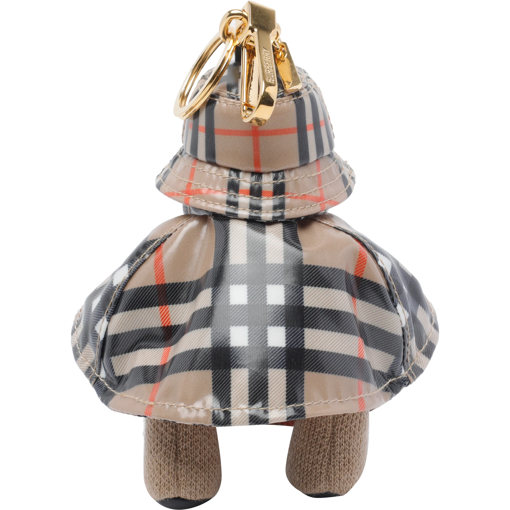 Thomas Bear check-pattern keyring