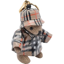 Thomas Bear check-pattern keyring