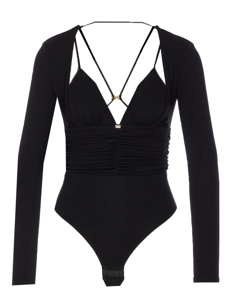 Elisabetta Franchi Top Black
