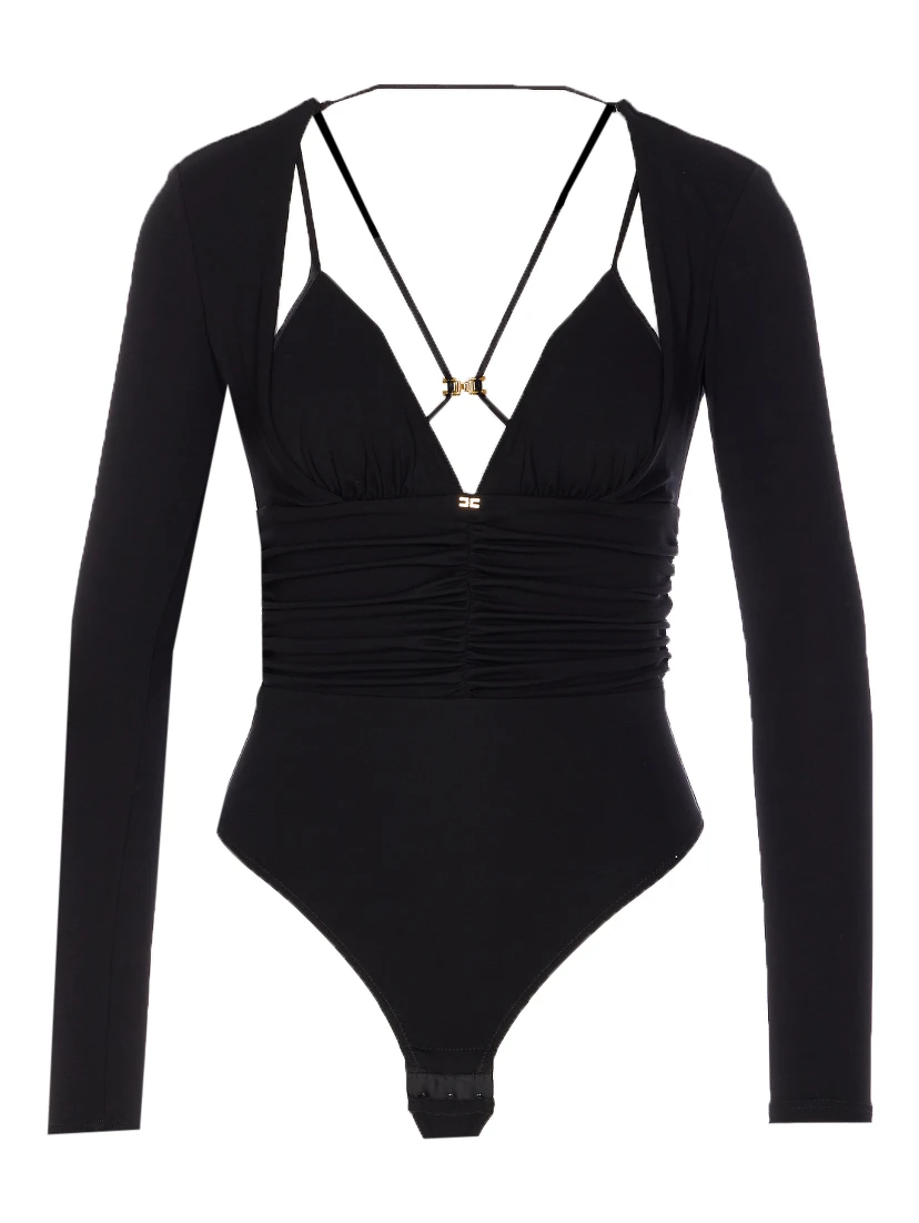 Elisabetta Franchi Top Black