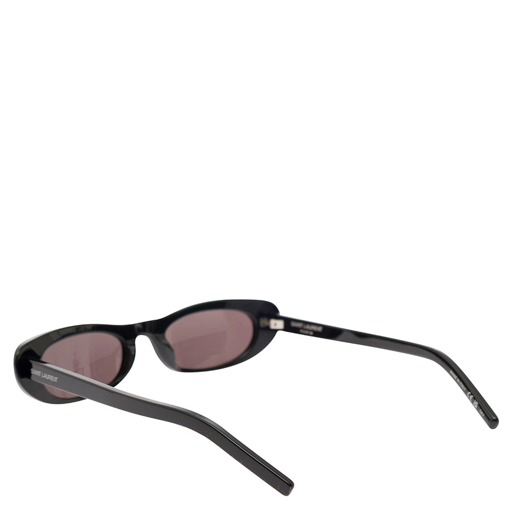 SL 557 Black Cat-Eye Sunglasses in Acetate Woman
