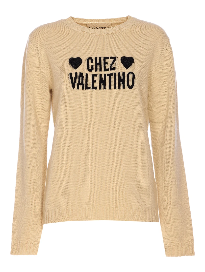 Valentino Garavani Sweaters Beige