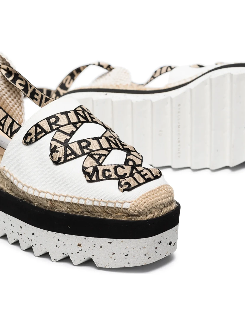 Stella McCartney Flat shoes White