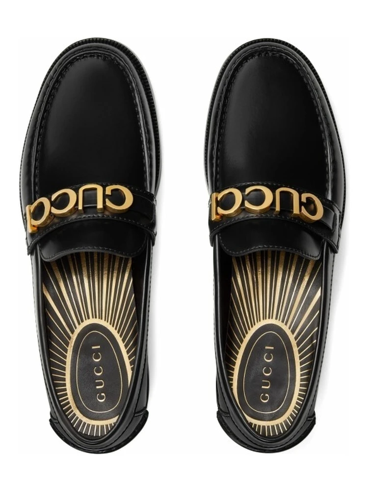 Cara Logo Snaffle loafers