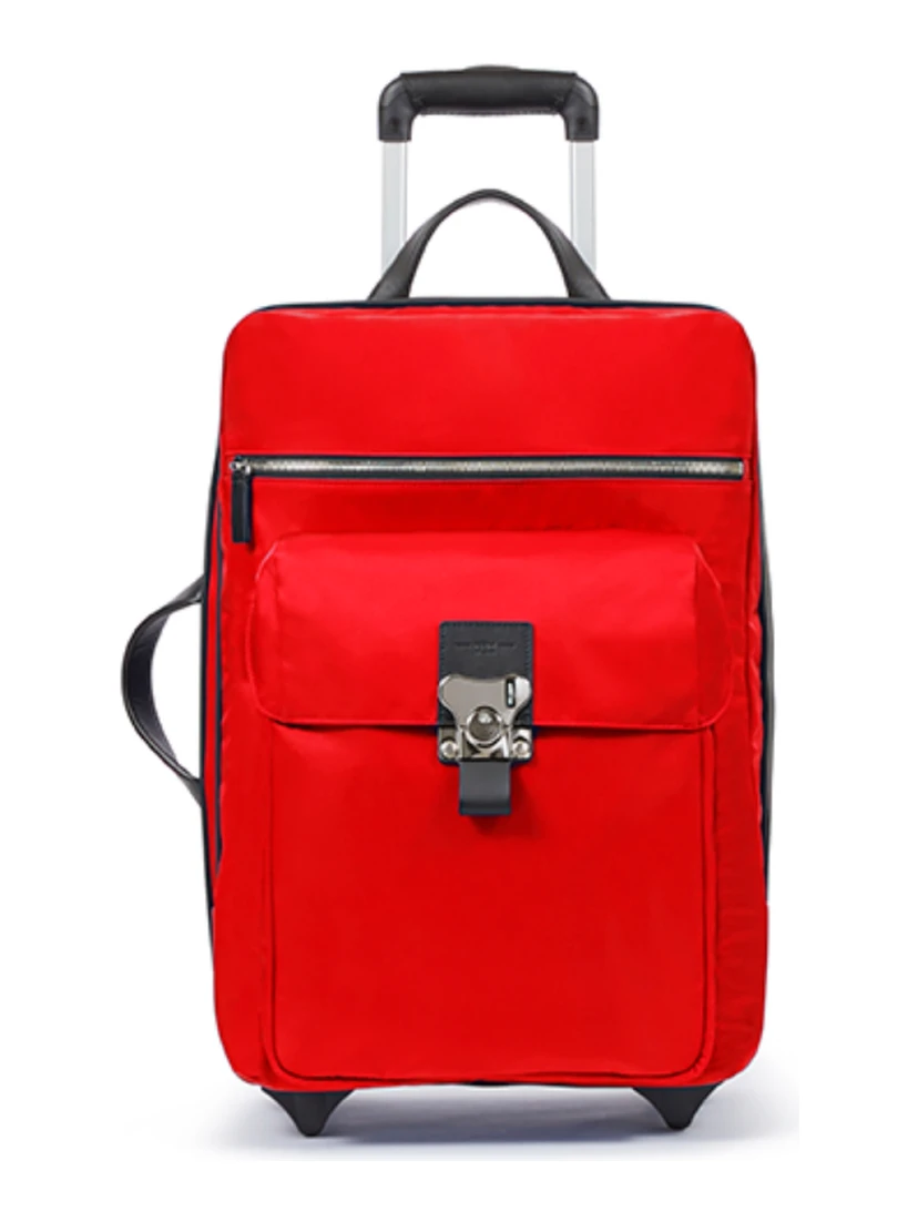 BUTTERFLY DUFFLE ON WHEELS