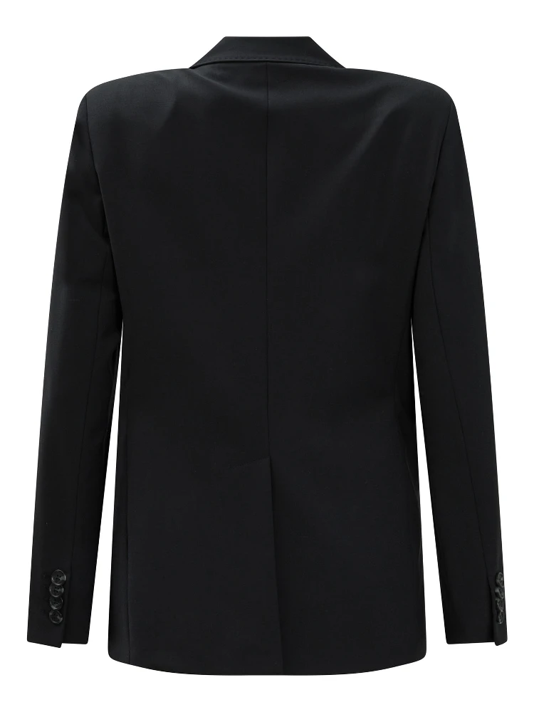 Blazer jacket in wool alternative