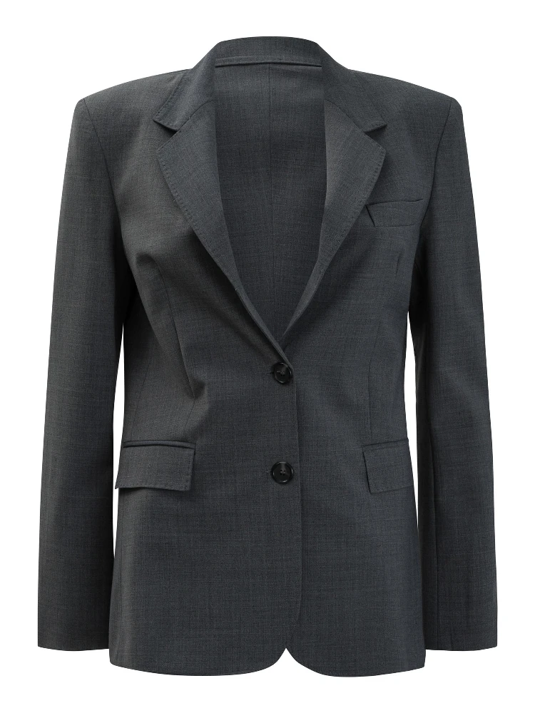 Blazer jacket in wool