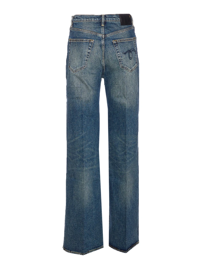 patch-pocket jeans