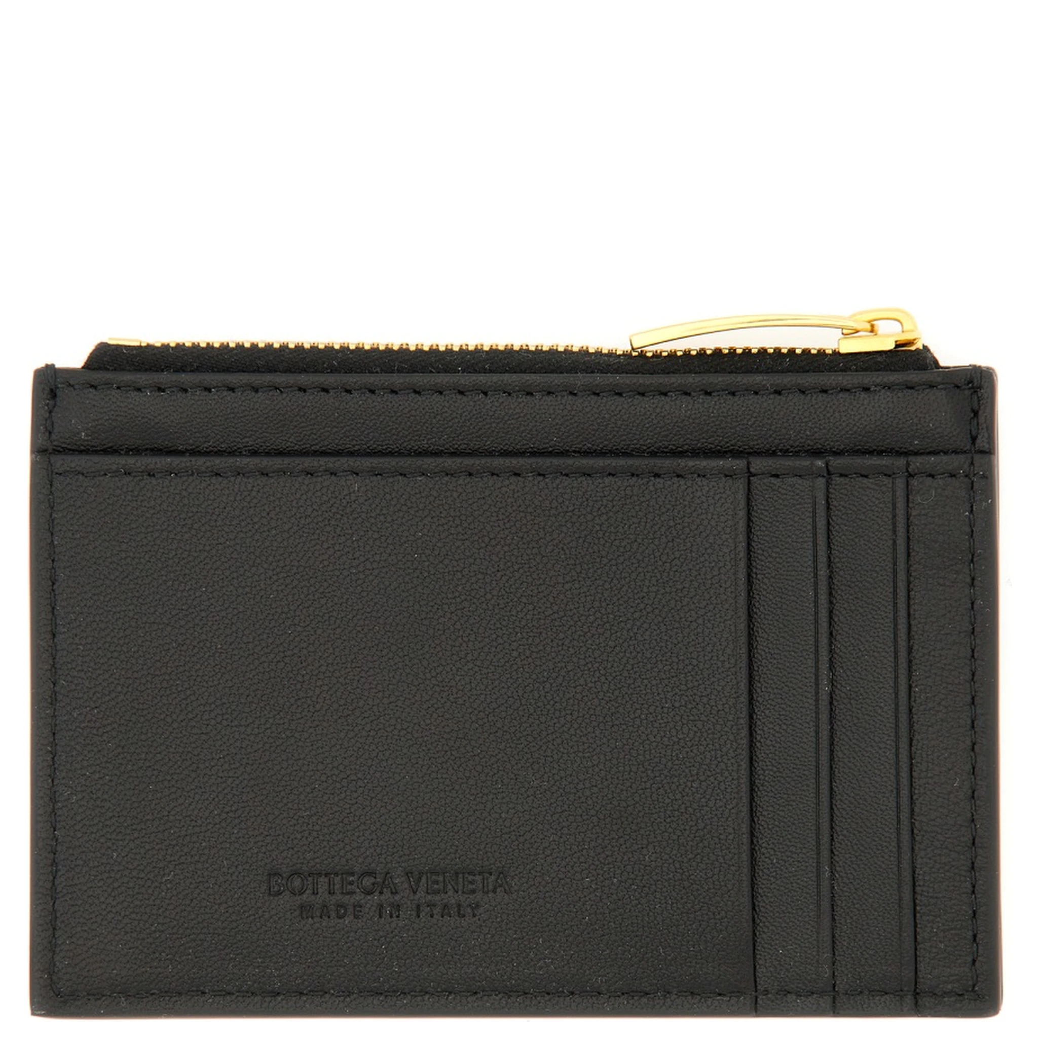 "WOVEN" CARD HOLDER WITH ZIPPER