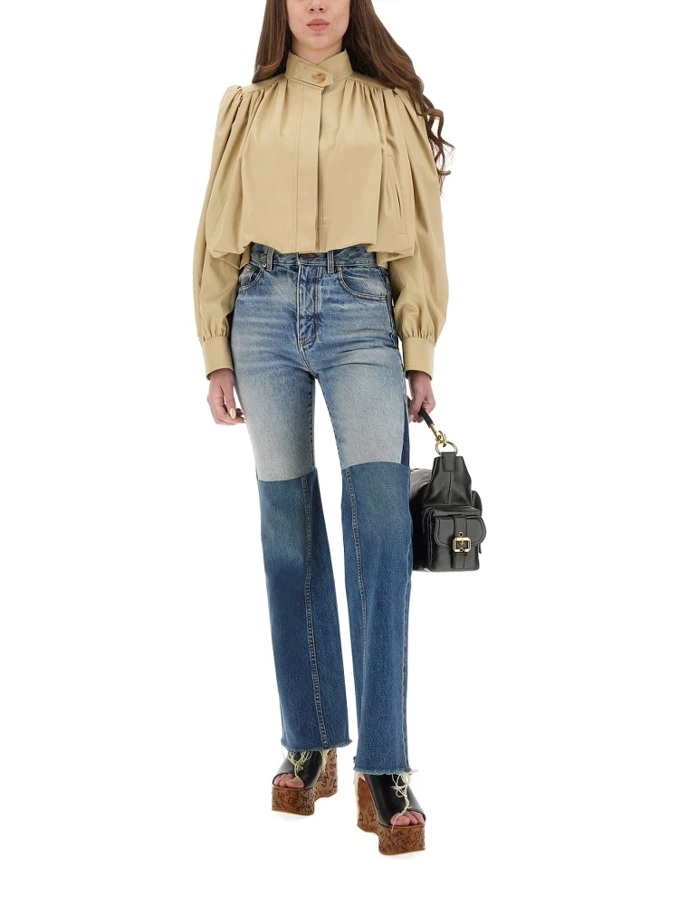 PATCHWORK DENIM JEANS alternative