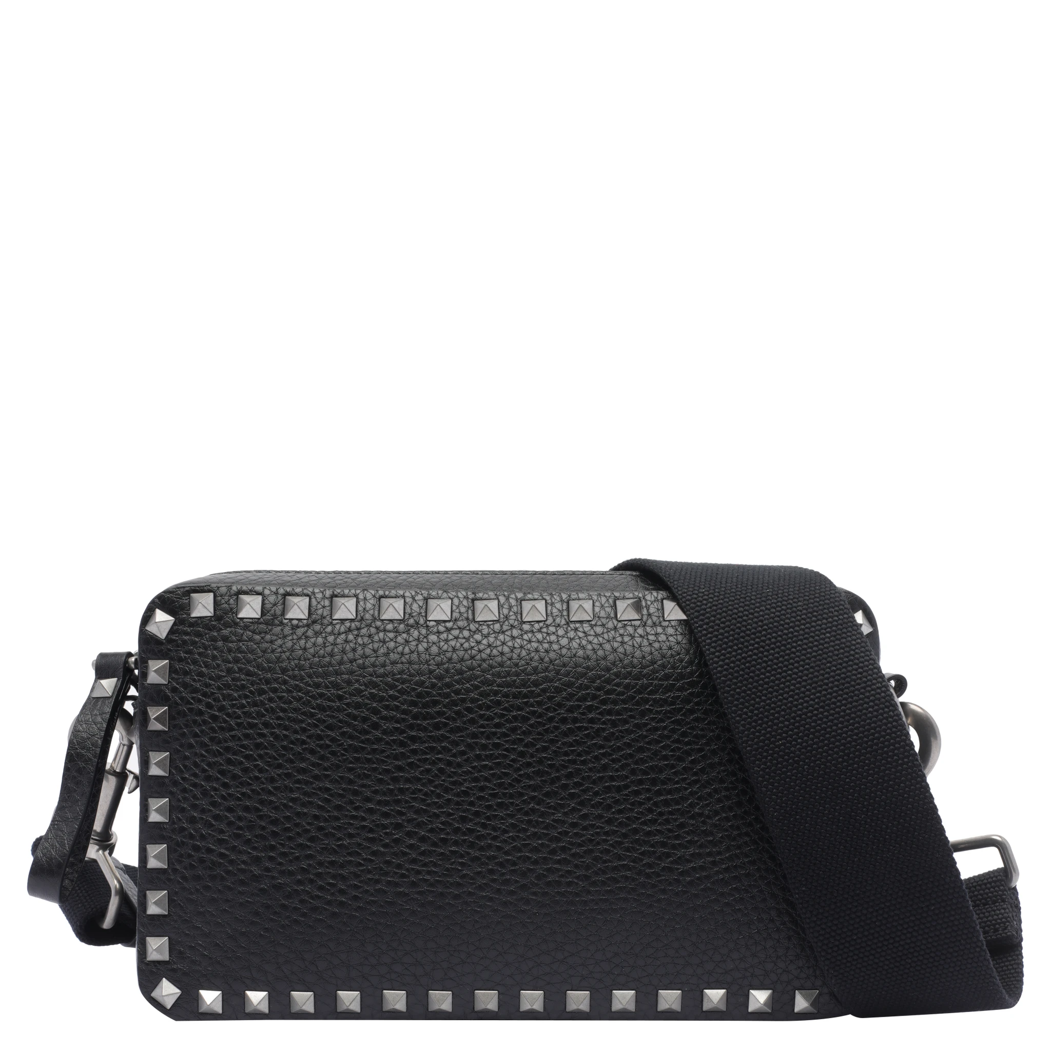 Rockstud-embellished messenger bag