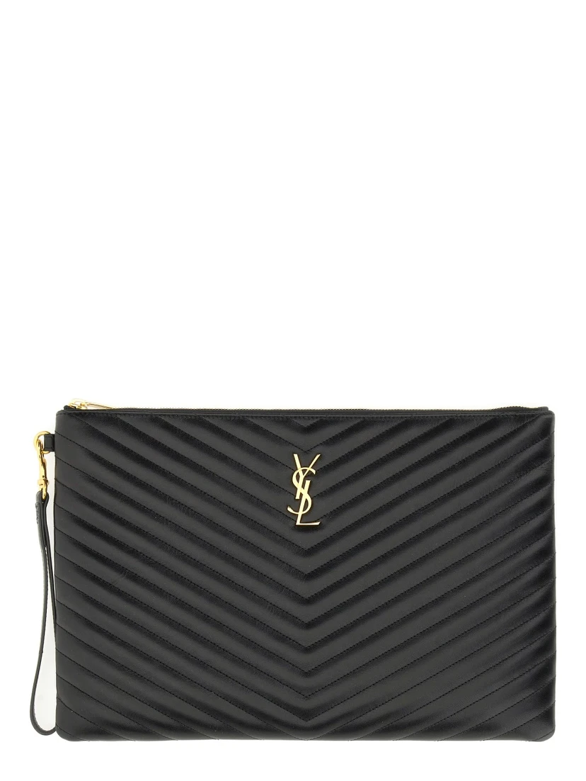 CASSANDRE LEATHER POUCH