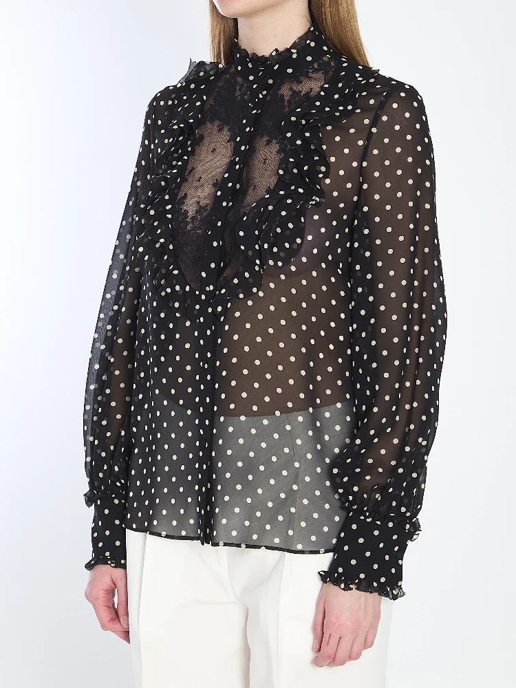 Shirt with polka dots alternative